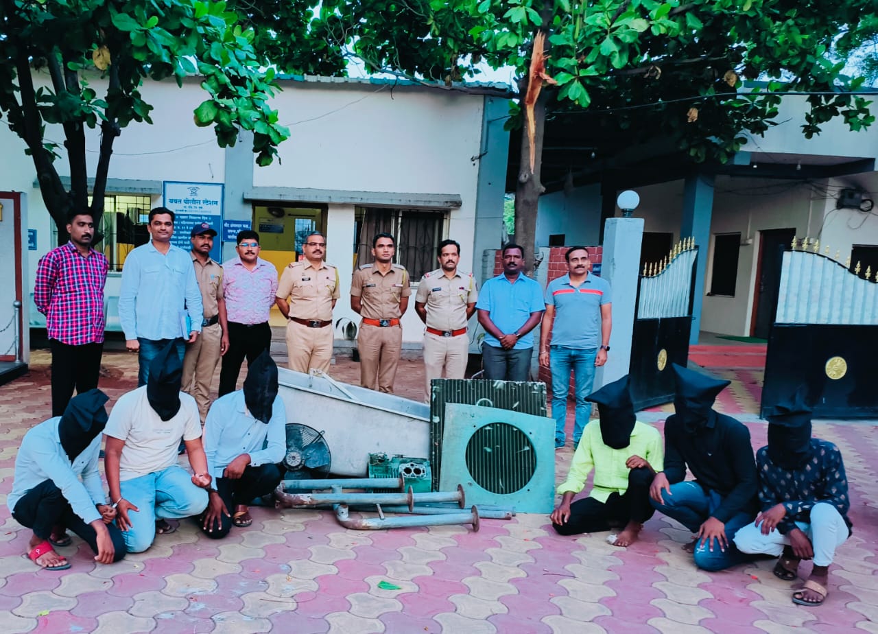 यवत पोलीस स्टेशन हद्दीतील  बोरीभडक वसुधंरा कंपनीत चोरी करणाऱ्या आरोपींना तीन दिवस कस्टडी रिमांन्ड, यवत गुन्हे शोध पथकाची कारवाई, 