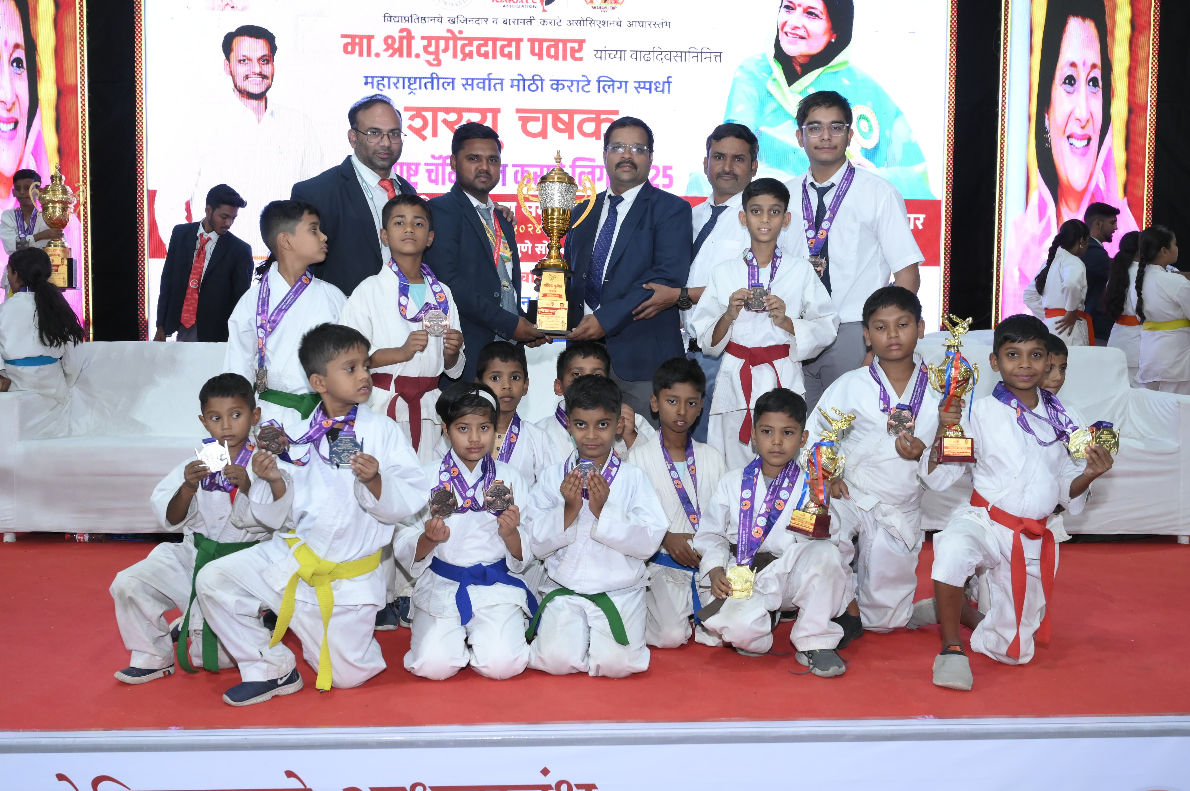 ओम मार्शल आर्ट अँड सोशल सर्विस असोसिएशन दौंड विद्यार्थ्यांचे राज्यस्तरीय अजिंक्य स्पर्धेमध्ये घवघवीत यश 
