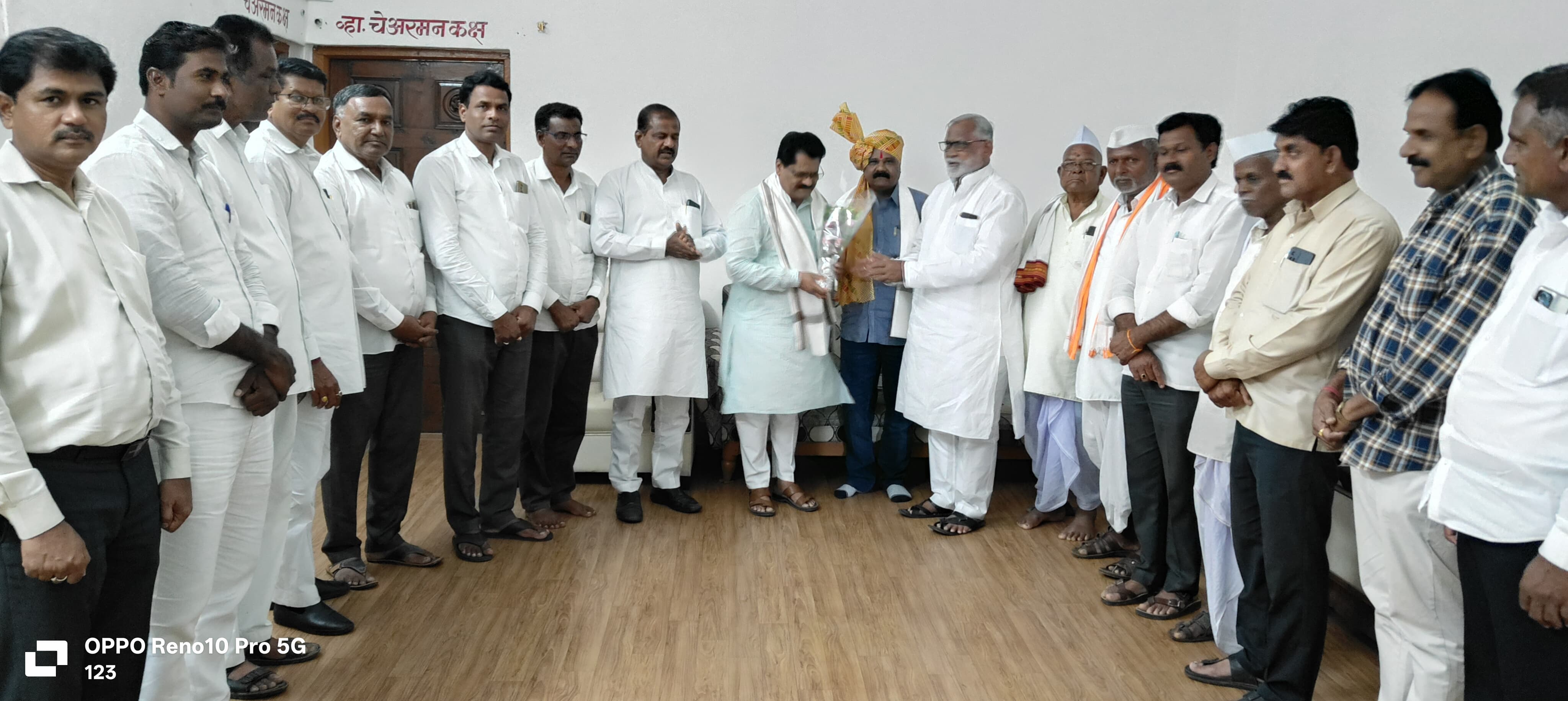 नागवडे कारखान्याचे चेअरमन राजेंद्र नागवडे यांच्या ब्राझील दौऱ्यानिमित्त संचालक मंडळाकडून सन्मान व शुभेच्छा   
